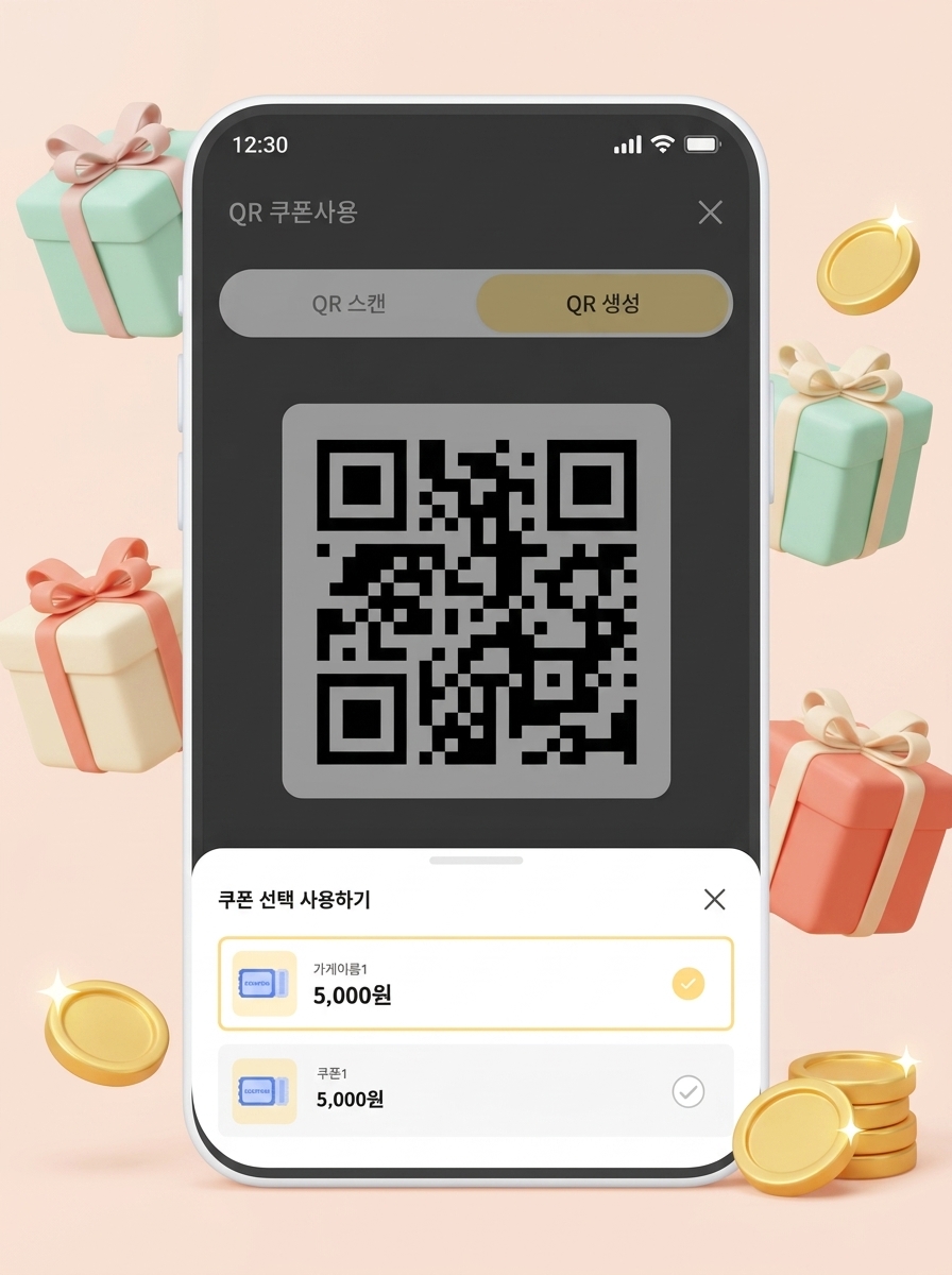 내 쿠폰함에서 바로 선택